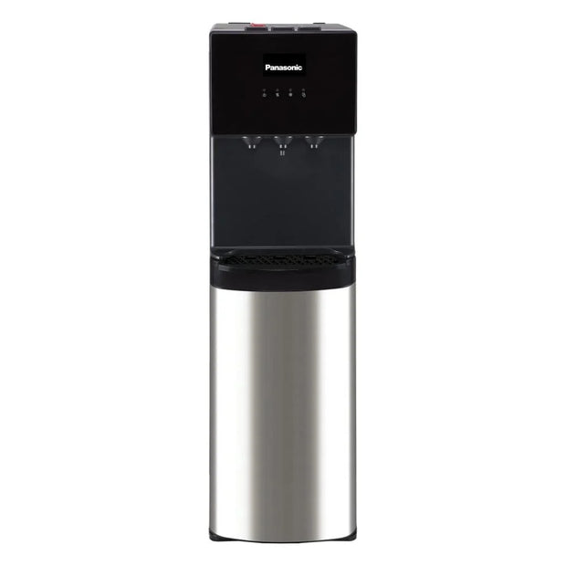 Panasonic SDM-WD3438BF Bottom Loading Water Dispenser Hot Cold Normal Black Stainless Steel