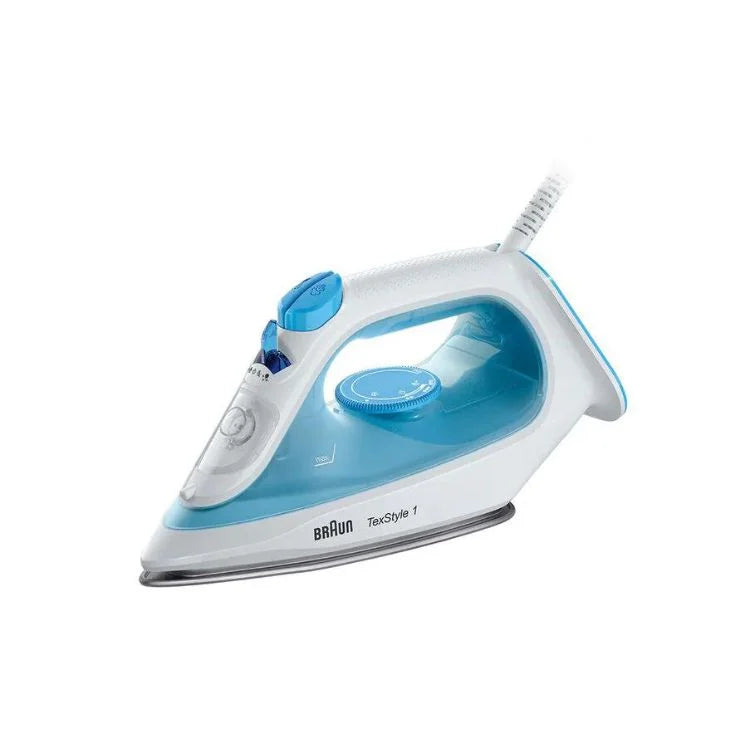 Braun SI1050 Steam Iron 2000W – Ceramic Soleplate Iron with Fast Heat-Up & Anti-Drip System