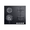 Delonghi Cooktop 60CM Built-In Gas Burners Black