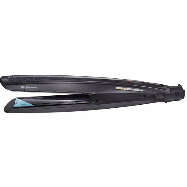 BaByliss ST327E Hair Straightener – 28mm Diamond Ceramic Plates Wet & Dry 235°C Styling Iron