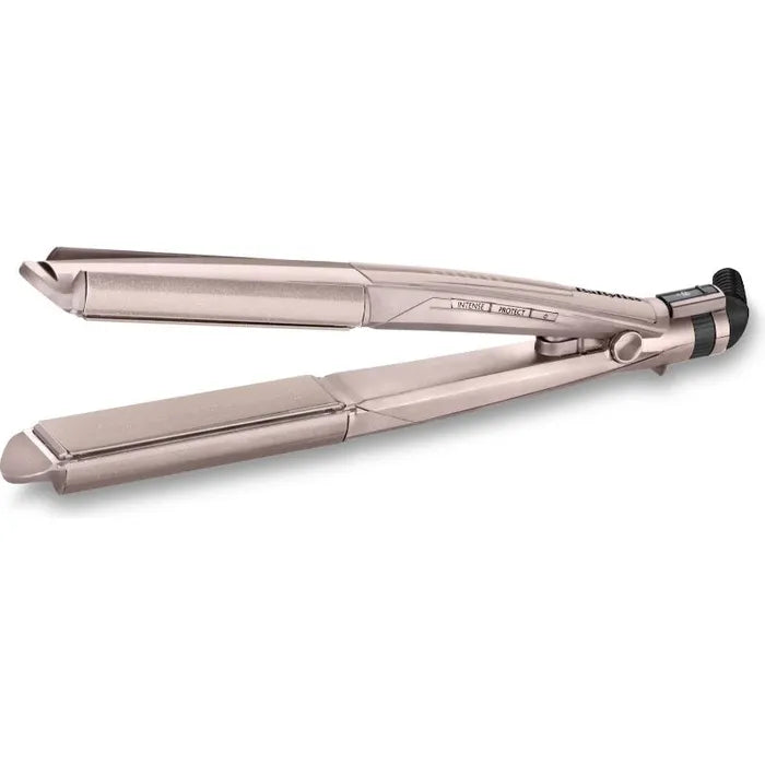 BaByliss ST335AE Hair Straightener – Keratin Shine Ceramic 235°C Wet & Dry Styler 6 Heat Settings