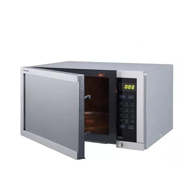 Sharp Microwave Oven R-75MT(S) 25L with Grill 900W Silver