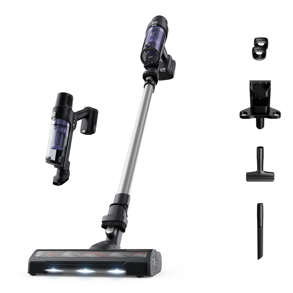 Tefal TY6A35 9F Cordless Stick Vacuum Cleaner – High Performance Lightweight Cleaning