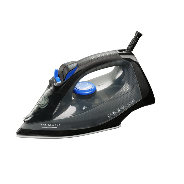 Marzotti MZIR02A / MZIR02B 2200W TurboSteam Iron with Ceramic Soleplate, 120g Steam Shot & Vertical Steam