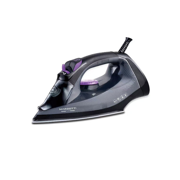Marzotti MZIR02A / MZIR02B 2200W TurboSteam Iron with Ceramic Soleplate, 120g Steam Shot & Vertical Steam
