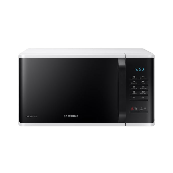 Samsung MS23K3513AW/SG 23L Solo Microwave Oven Quick Defrost Ceramic Inside