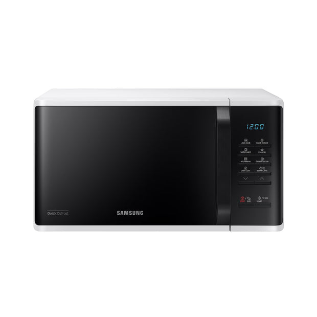 Samsung MS23K3513AW/SG 23L Solo Microwave Oven Quick Defrost Ceramic Inside