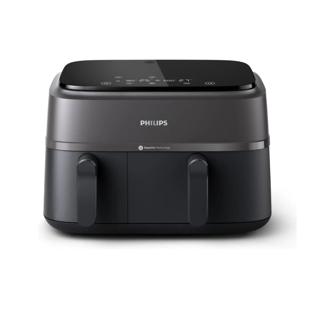 Philips NA350 Dual Basket Air Fryer 2750W 9L – 2 Drawers & Sync Cooking