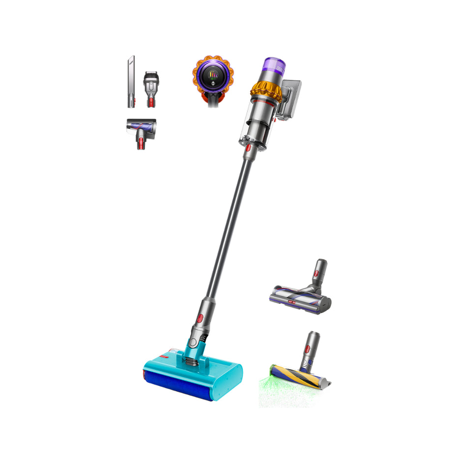 Dyson V15 Submarine Cordless Vacuum Cleaner 5CA | Wet & Dry Cleaning, 230AW, Mop Function