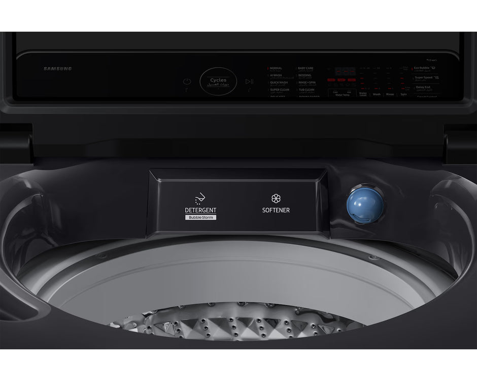 Samsung WA80F15S5CRQ 15KG Bespoke AI Top Load Washing Machine EcoBubble