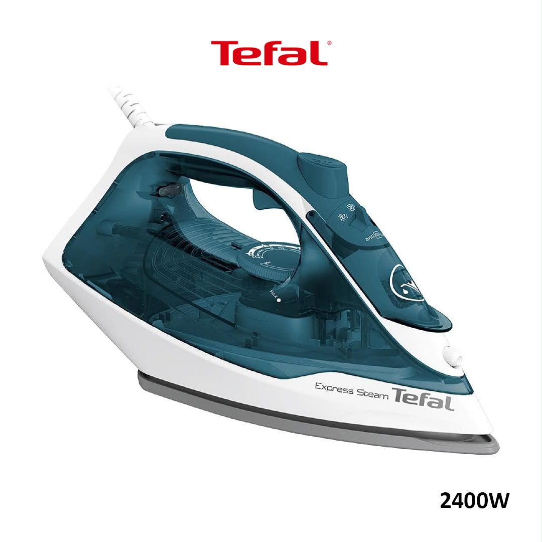 Tefal Express Steam FV2839 Steam Iron 2400W – 185g Steam Boost