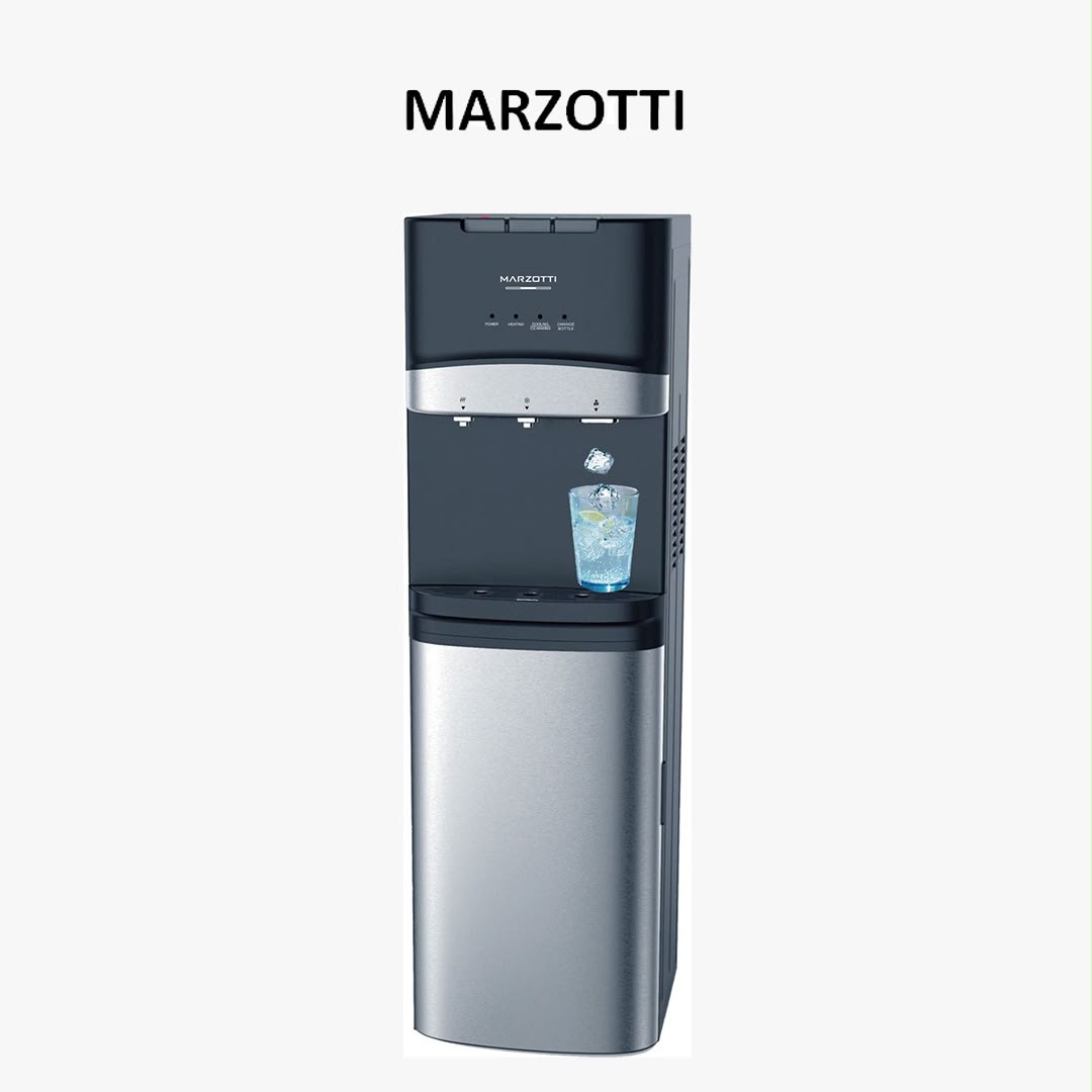 Marzotti MZWDI1A 2AE Bottom Loading Water Dispenser with Ice Maker