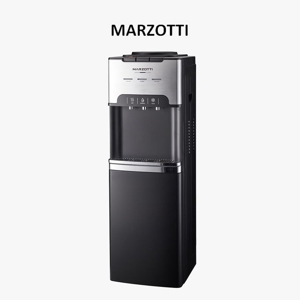 Marzotti MZWD02A 9E Top Loading Water Dispenser Hot Cold Normal Black