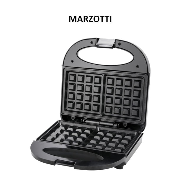 Marzotti MZSG3D 750W 2-Slice Waffle Maker with Non-Stick Plates & Adjustable Thermostat