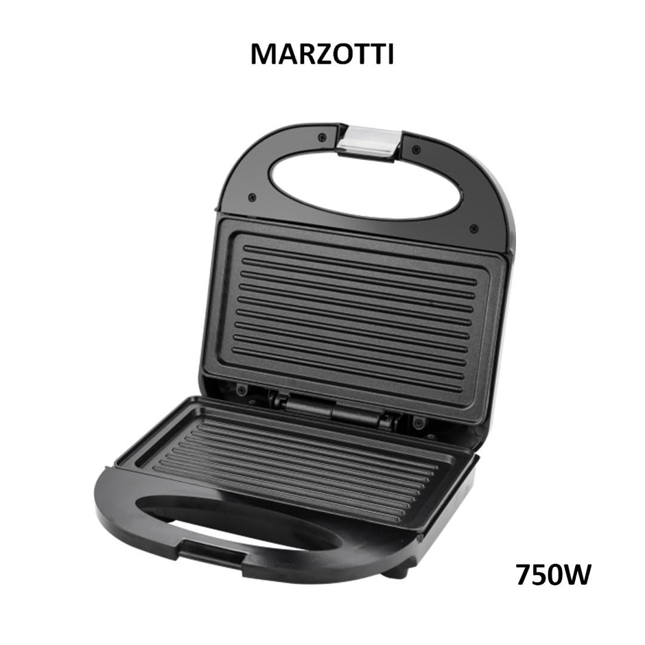 Marzotti MZSG1D Sandwich Maker Electric Grill 750W 2 Slice