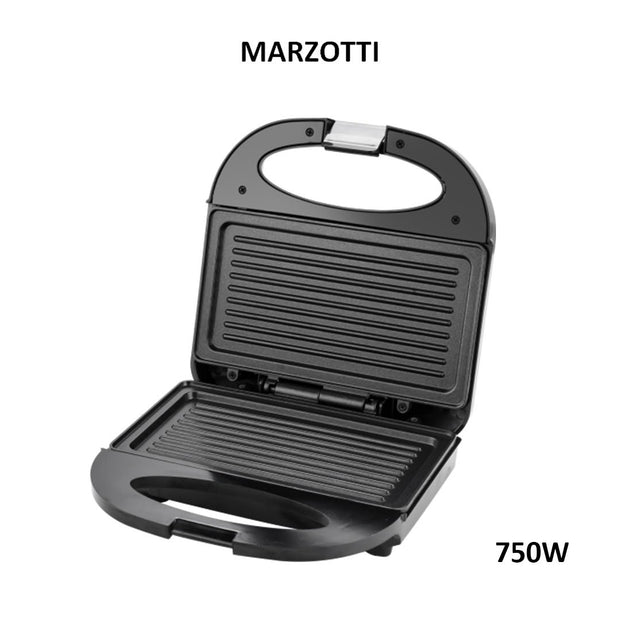 Marzotti MZSG1D Sandwich Maker Electric Grill 750W 2 Slice