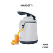 Marzotti MZCJ1C 350W Electric Citrus Juicer 250ml with 2 Cone Sizes & Automatic Start