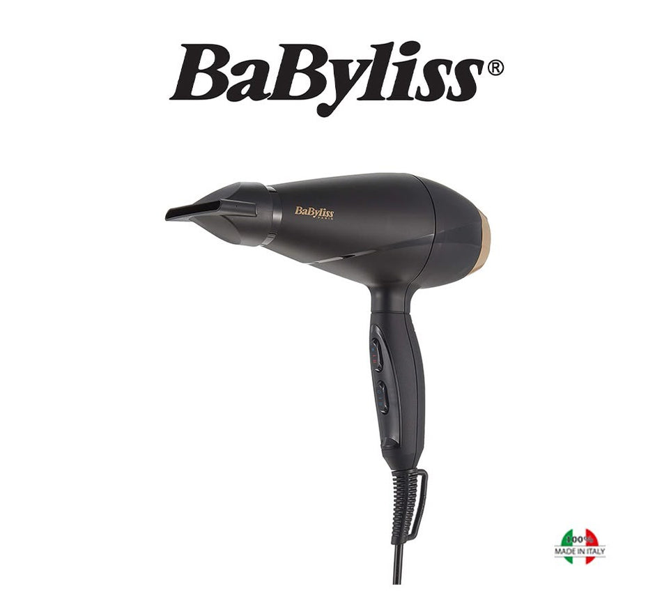 BaByliss Power Pro 6704E Hair Dryer 2000W AC Motor – 100km/h Airflow
