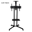 HAY-TECH TVC3-3E Mobile TV Floor Stand with Wheels and Shelf