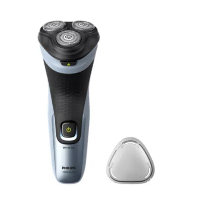 Philips X3063/00 Shaver 3000X Series Wet & Dry Electric Shaver – 27 Blades, 3D Floating Heads, Pop-Up Trimmer & 45min Runtime