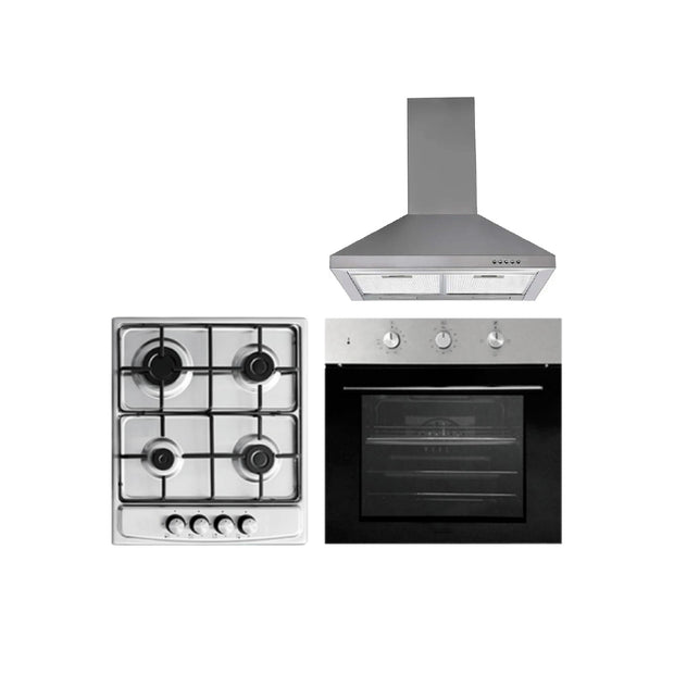Flame Gas Offer Oven, Hood And Cooker 60CM