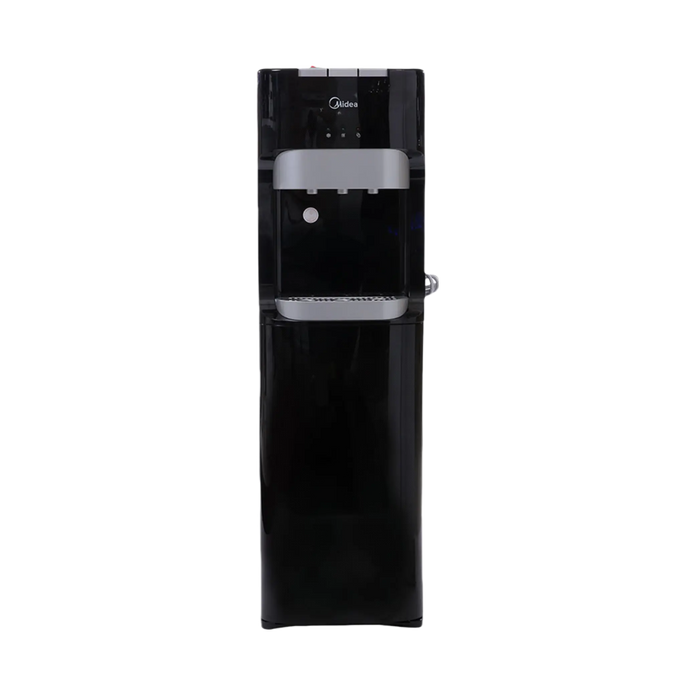 Midea Water Dispenser YL1633S – 3 Taps Hot Cold & Room Temperature, Compressor Cooling, White