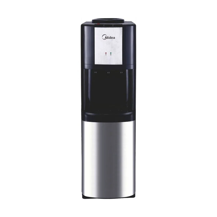 Midea Water Dispenser YL1638S-W – 3 Taps Hot, Cold & Normal, Cabinet, Compressor Cooling