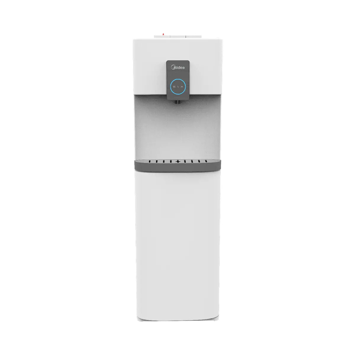 Midea Water Dispenser YL2036S-W GCC – 3 Taps Hot Cold & Room, Bottom Load, Compressor Cooling, White