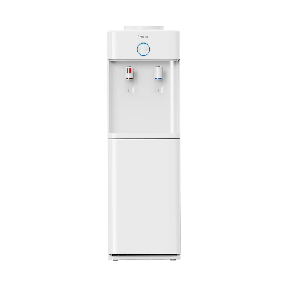 Midea Water Dispenser YL2436SW(W)-G – Hot & Cold, Cabinet, Compressor Cooling, White
