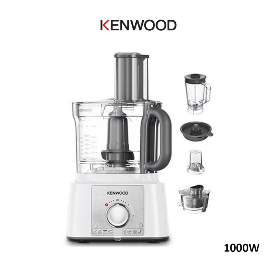 Kenwood FDP65.750 WH MultiPro Express Food Processor 1000W 3L