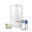Philips HU1509 Ultrasonic Humidifier – Quiet Cool Mist Air Humidifier for Bedroom & Home
