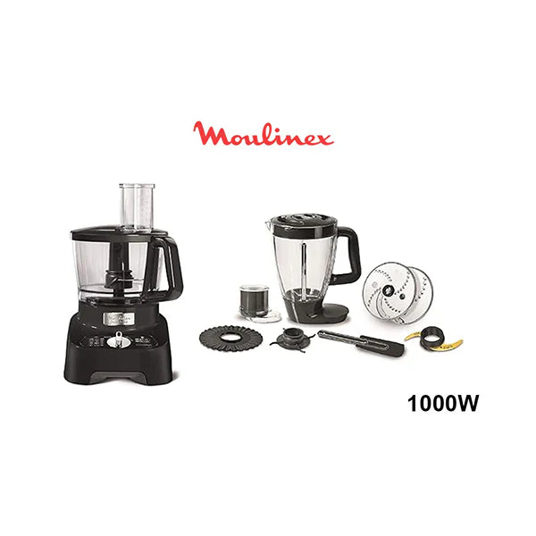 Moulinex Double Force Food Processor 1000W 3L FP821827 | Best Price in Lebanon