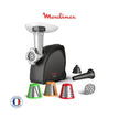 Moulinex ME472832 HV4 Meat Mincer 2000W – 2.3kg/min – 7-in-1 Meat Grinder with Kebbe & Sausage Attachments