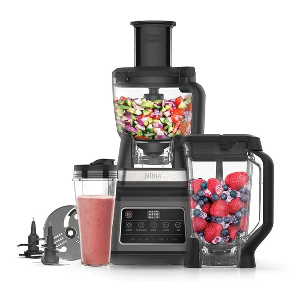 Ninja BN800EU 3-in-1 Food Processor & Blender 1200W with Auto-iQ