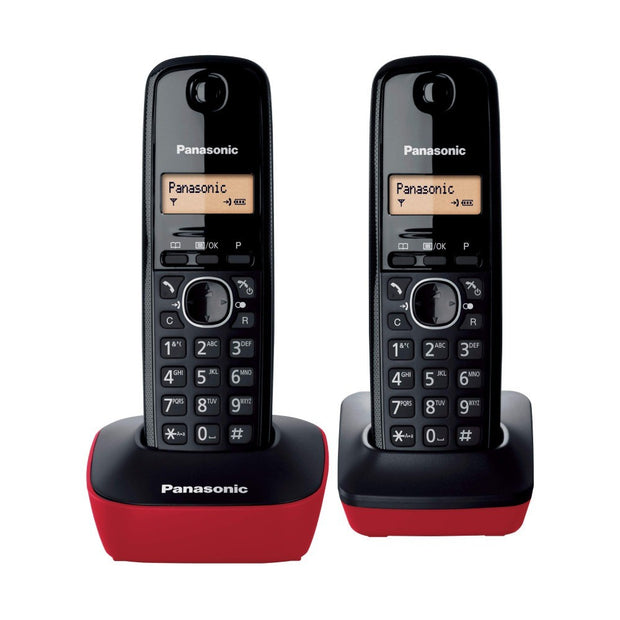 Panasonic KX-TG1612 DECT Cordless Phone Twin Handsets