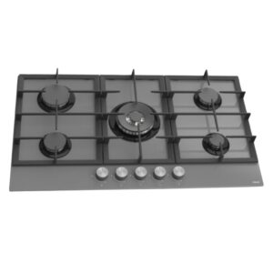 Ferre Cooker 90Cm Grey Glass