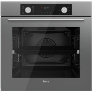 Ferre Built-In Oven 60Cm Grey Glass
